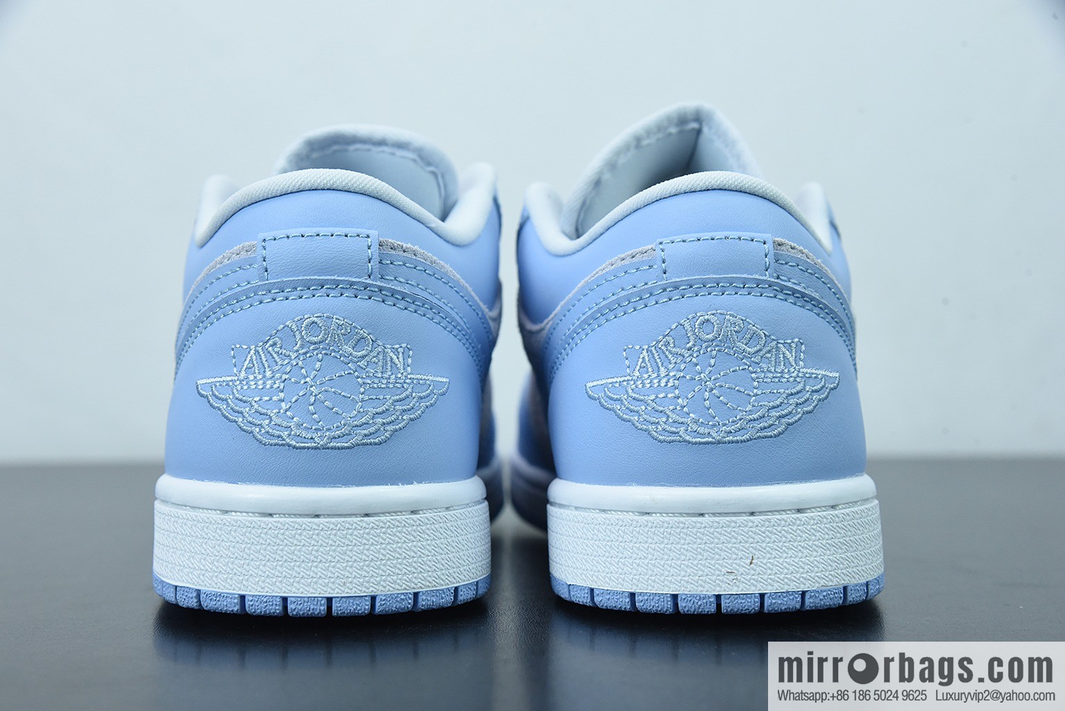 Air Jordan 1 Low AJ1 Joe 1 University blue ice blue gray, low-top casual board shoes, item number: DC0774-050