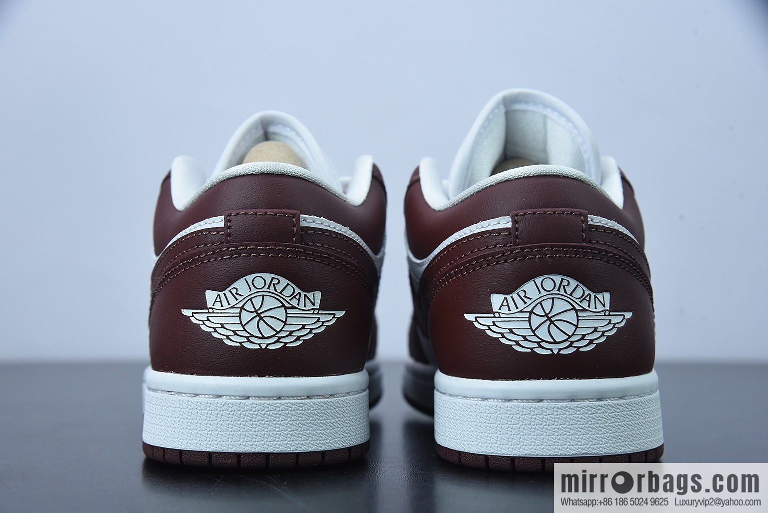 0D9D3 inspected version AJ1 Low Joe 1 burgundy white, low top basketball shoes DC0774-116