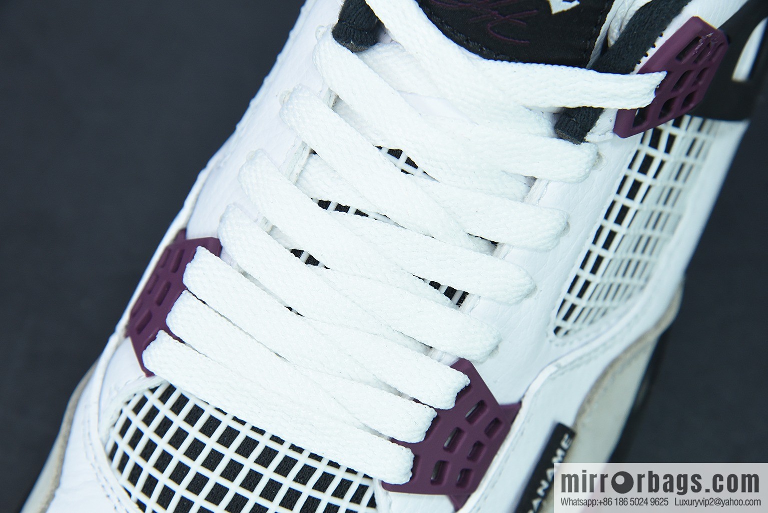 AJ4 Jordan 4th generation basketball shoes/burgundy white Paris, Saint-Germain joint men's sneakers item number: CZ5624-100