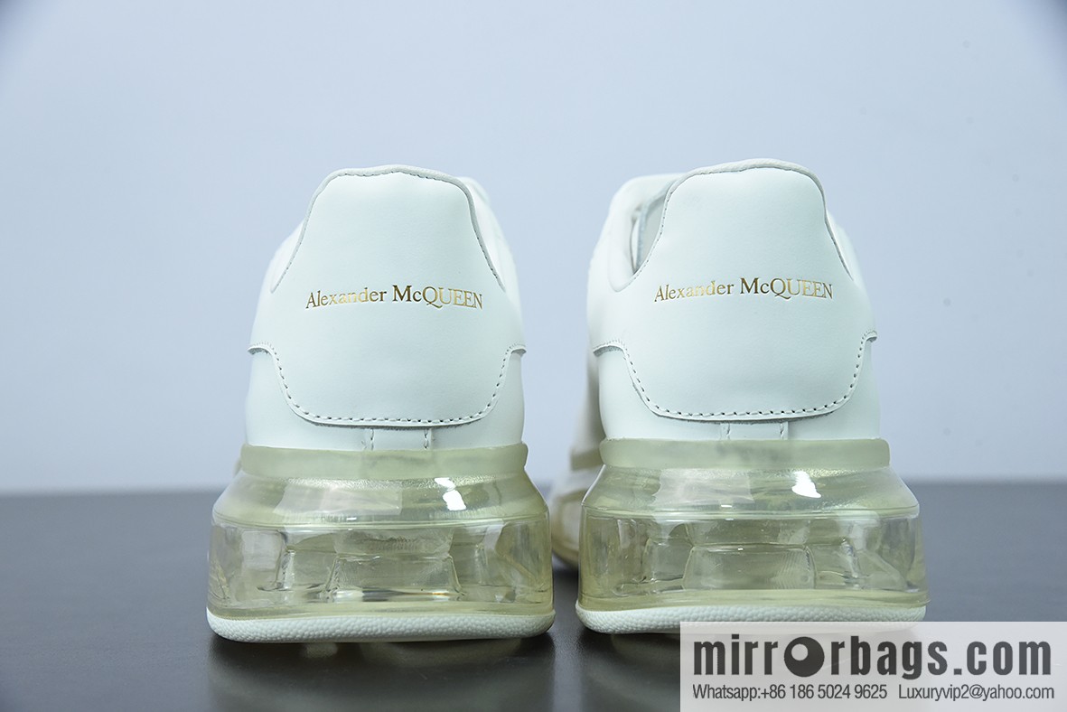 Alexander McQueen Alexander McQueen Air Cushion Sneaker low-top fashion platform casual air unit sports white shoes