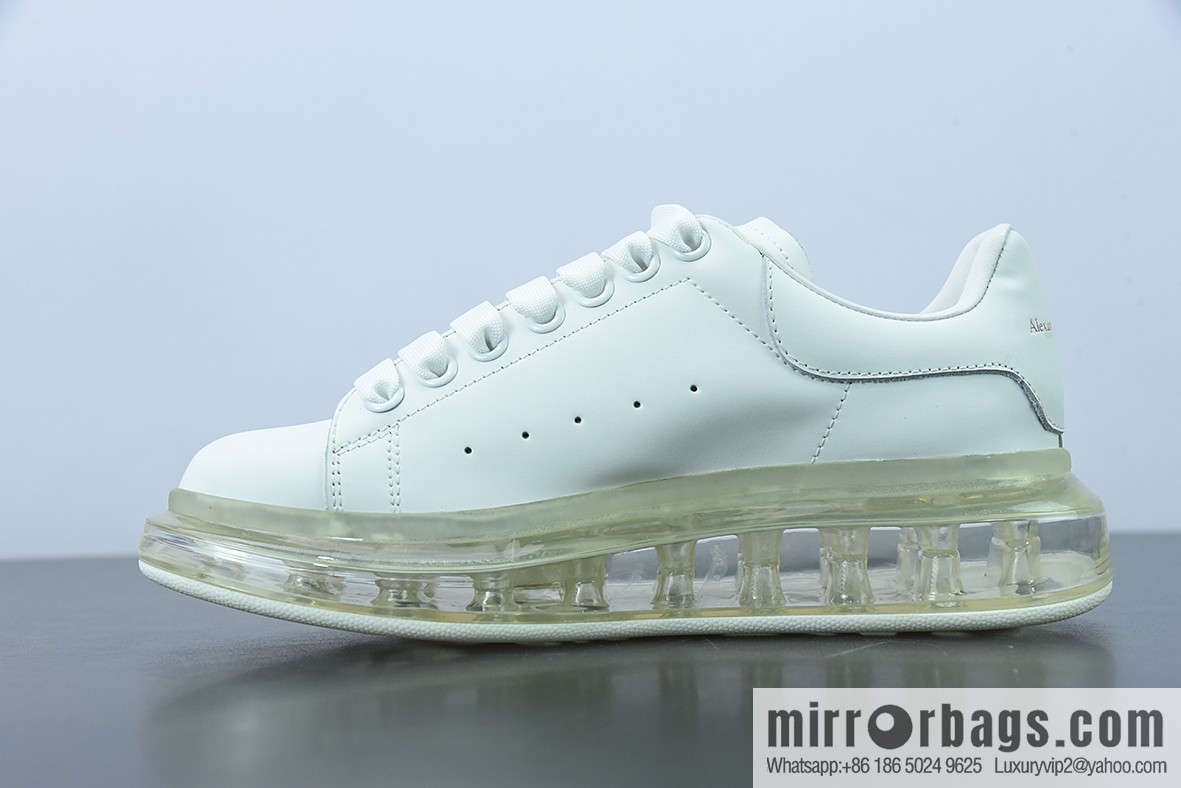 Alexander McQueen Alexander McQueen Air Cushion Sneaker low-top fashion platform casual air unit sports white shoes