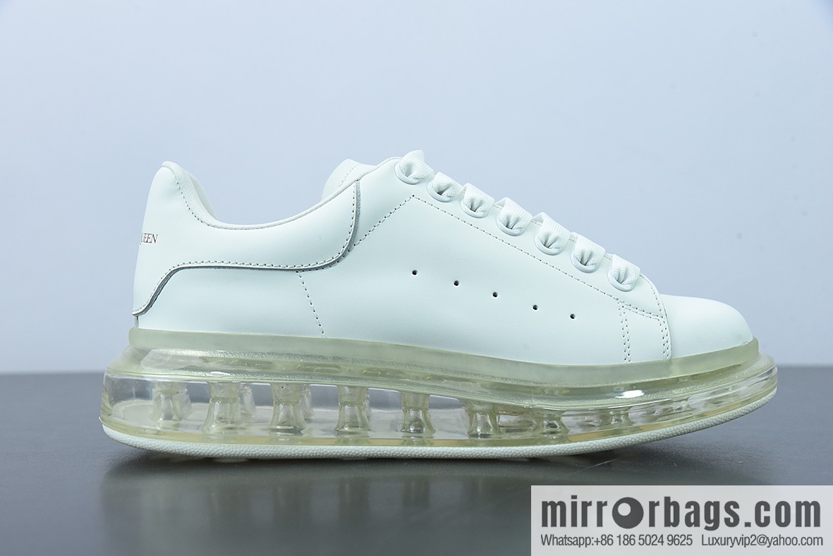 Alexander McQueen Alexander McQueen Air Cushion Sneaker low-top fashion platform casual air unit sports white shoes