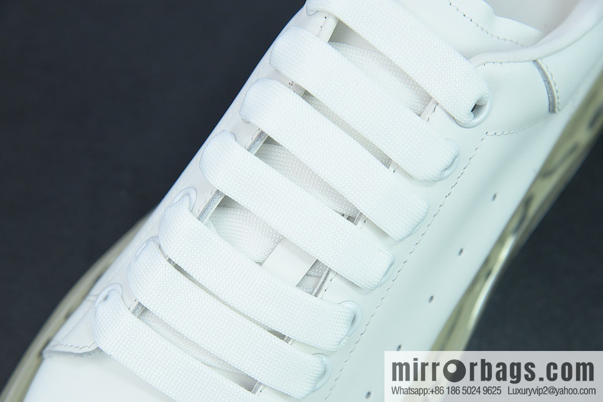 Alexander McQueen Alexander McQueen Air Cushion Sneaker low-top fashion platform casual air unit sports white shoes