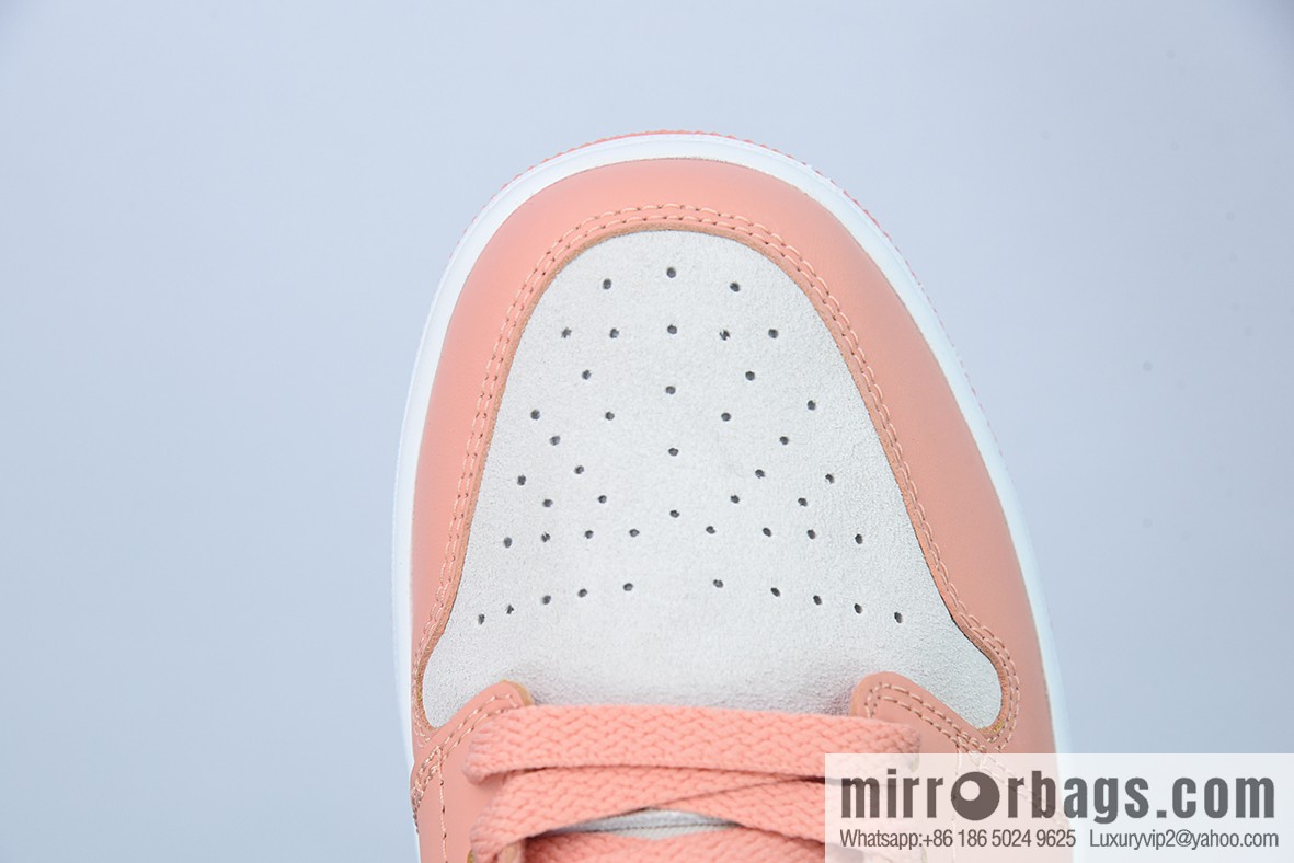 Air Jordan AJ1 Low AJ1 Joe 1 Pink and green, low-top cultural board shoes, item number: DC0774-800