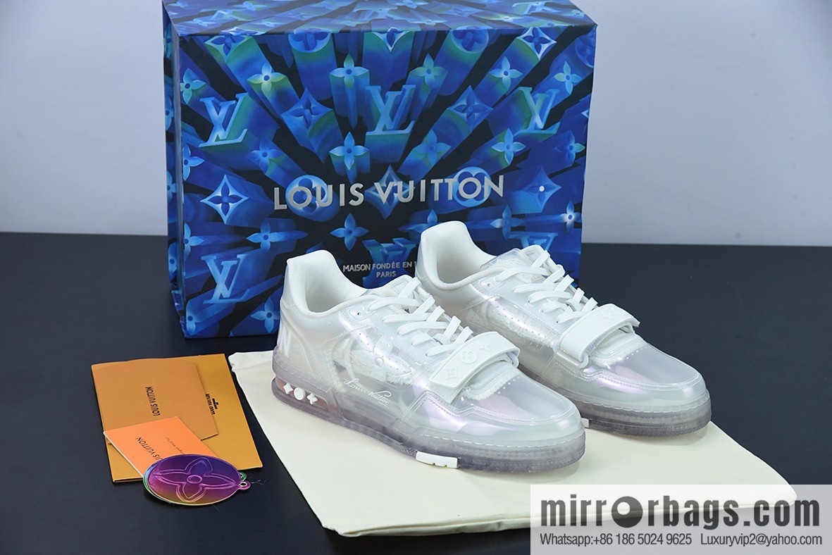 LV/Louis Vuitton 2021s LV Trainer Co-branded Men's Sneakers