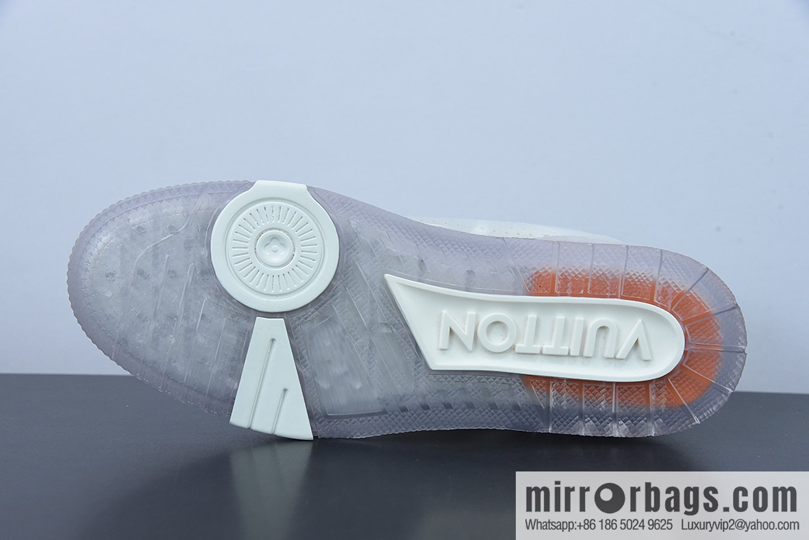 LV/Louis Vuitton 2021s LV Trainer Co-branded Men's Sneakers