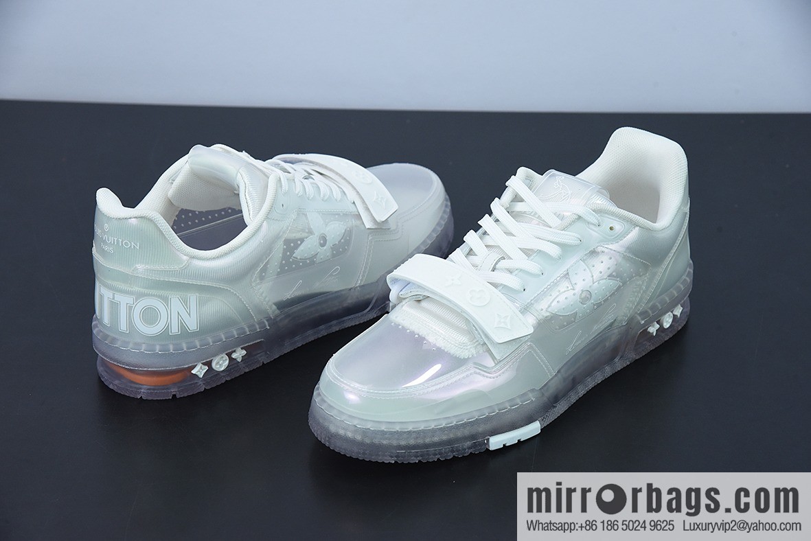 LV/Louis Vuitton 2021s LV Trainer Co-branded Men's Sneakers