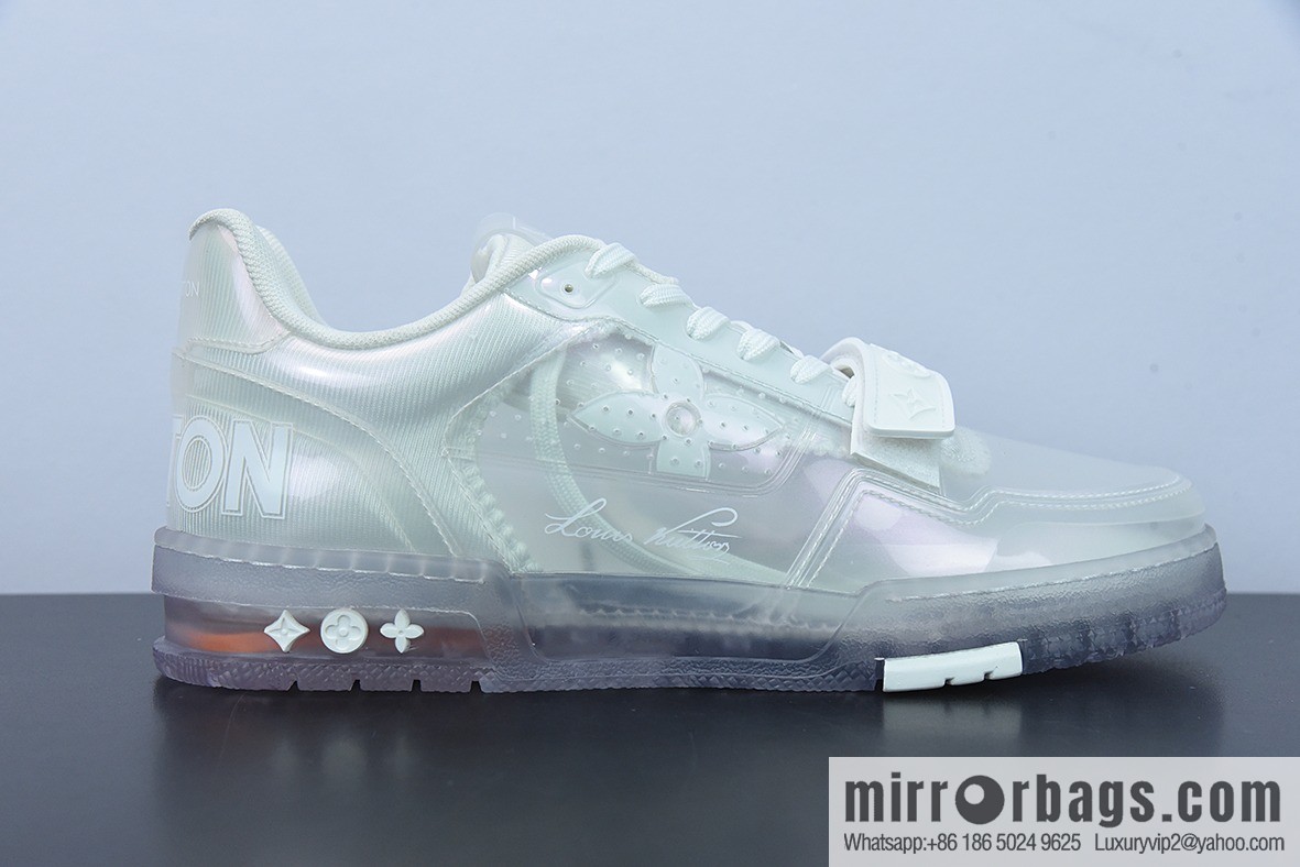 LV/Louis Vuitton 2021s LV Trainer Co-branded Men's Sneakers