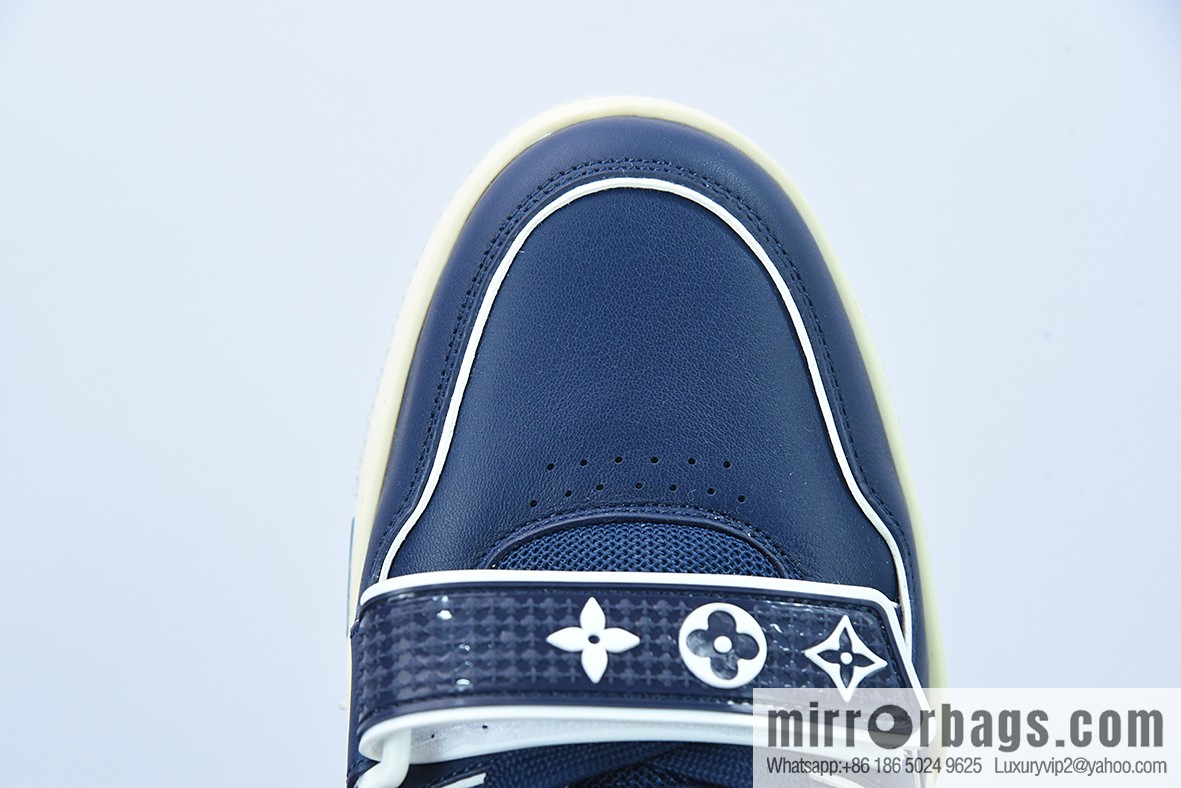 LV/Louis Vuitton 2021s LV Trainer Co-branded Men's Sneakers