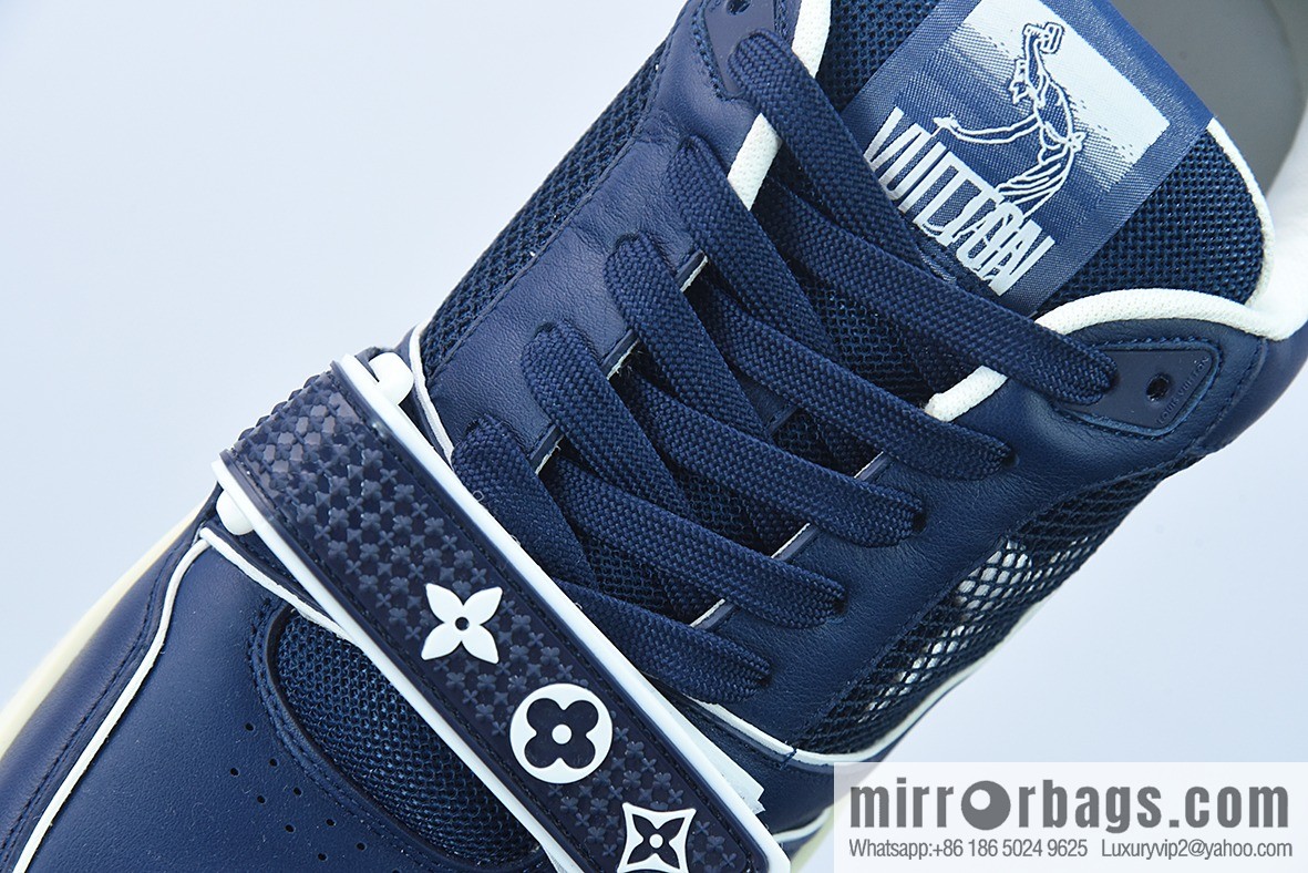 LV/Louis Vuitton 2021s LV Trainer Co-branded Men's Sneakers