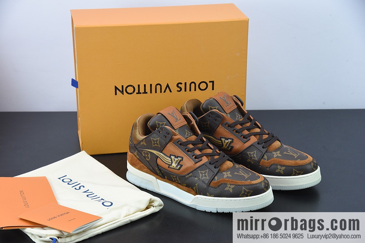 LV/Louis Vuitton 2021s LV Trainer men's sneakers