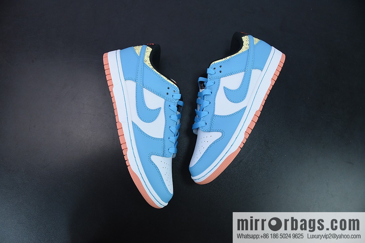 H03K5 pure original Kyrie Irving x NK Dunk Low Kyrie Irving white and blue low-top casual sports skateboard shoes, item number: DN4179-400