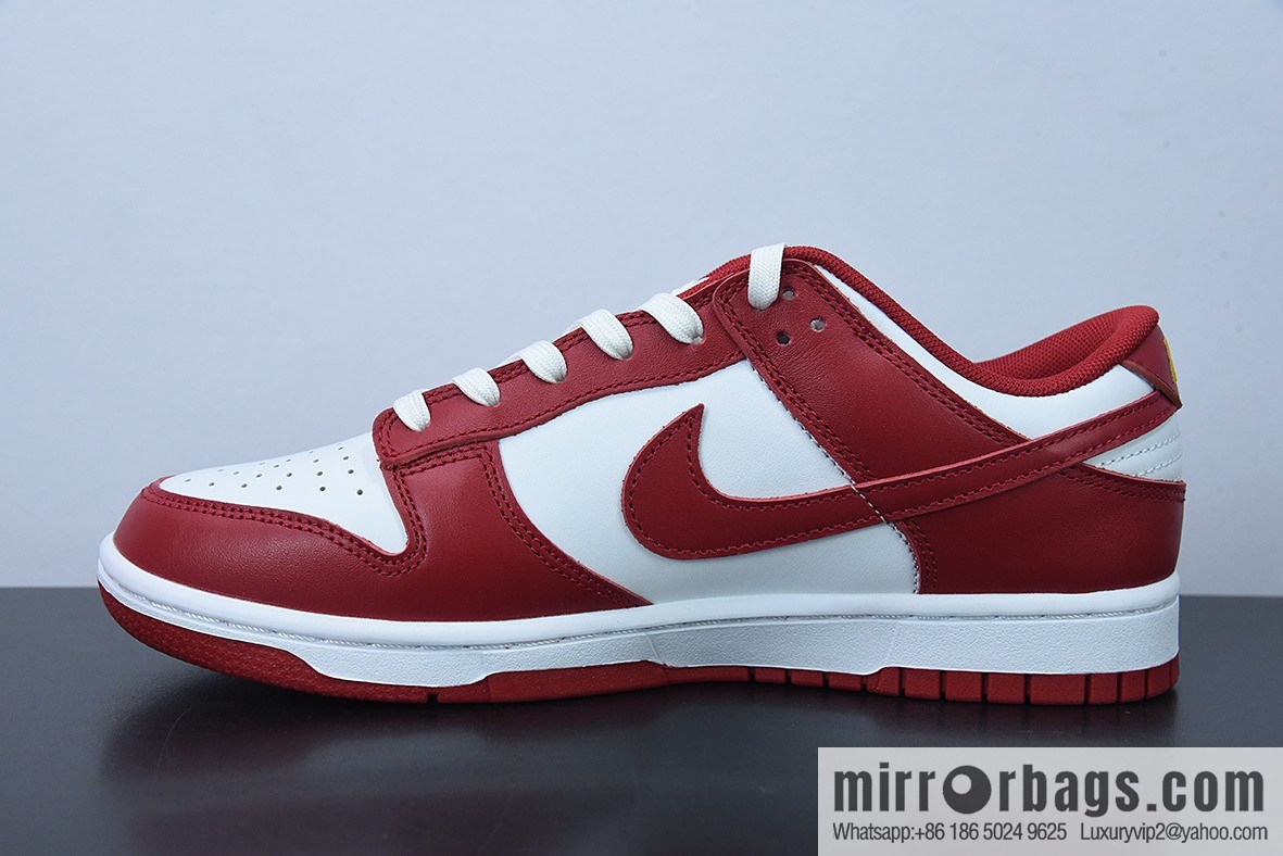 H03K5 pure original NiKe Dunk SB Low Vintage white and red low-top leisure sports skateboard shoes, item number: DD1391-602