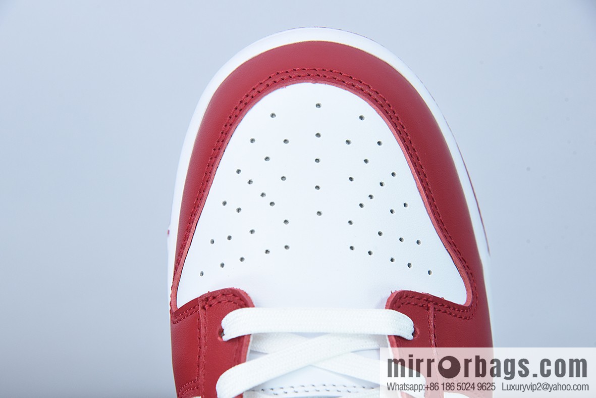 H03K5 pure original NiKe Dunk SB Low Vintage white and red low-top leisure sports skateboard shoes, item number: DD1391-602