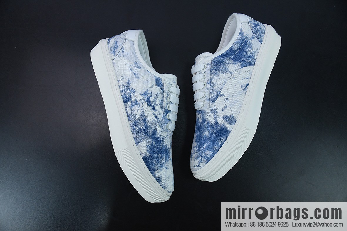LV/Louis Vuitton G00H7 Donkey Home Series LV Denim Canvas Shoes, Denim Shoes