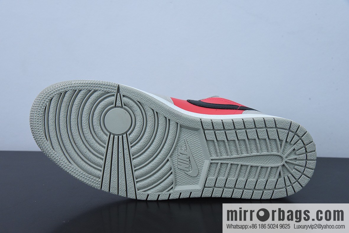 Air Jordan 1 AJ1 gray pink anti-infrared, low-top Unisex casual sneakers, item number: DC0774-060