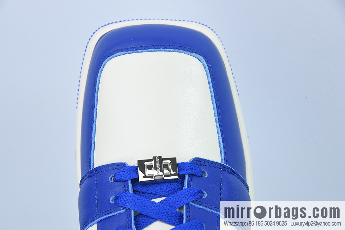 CALVINLUO granular first layer leather upper material #back help inner package soft calfskin low top sneakers