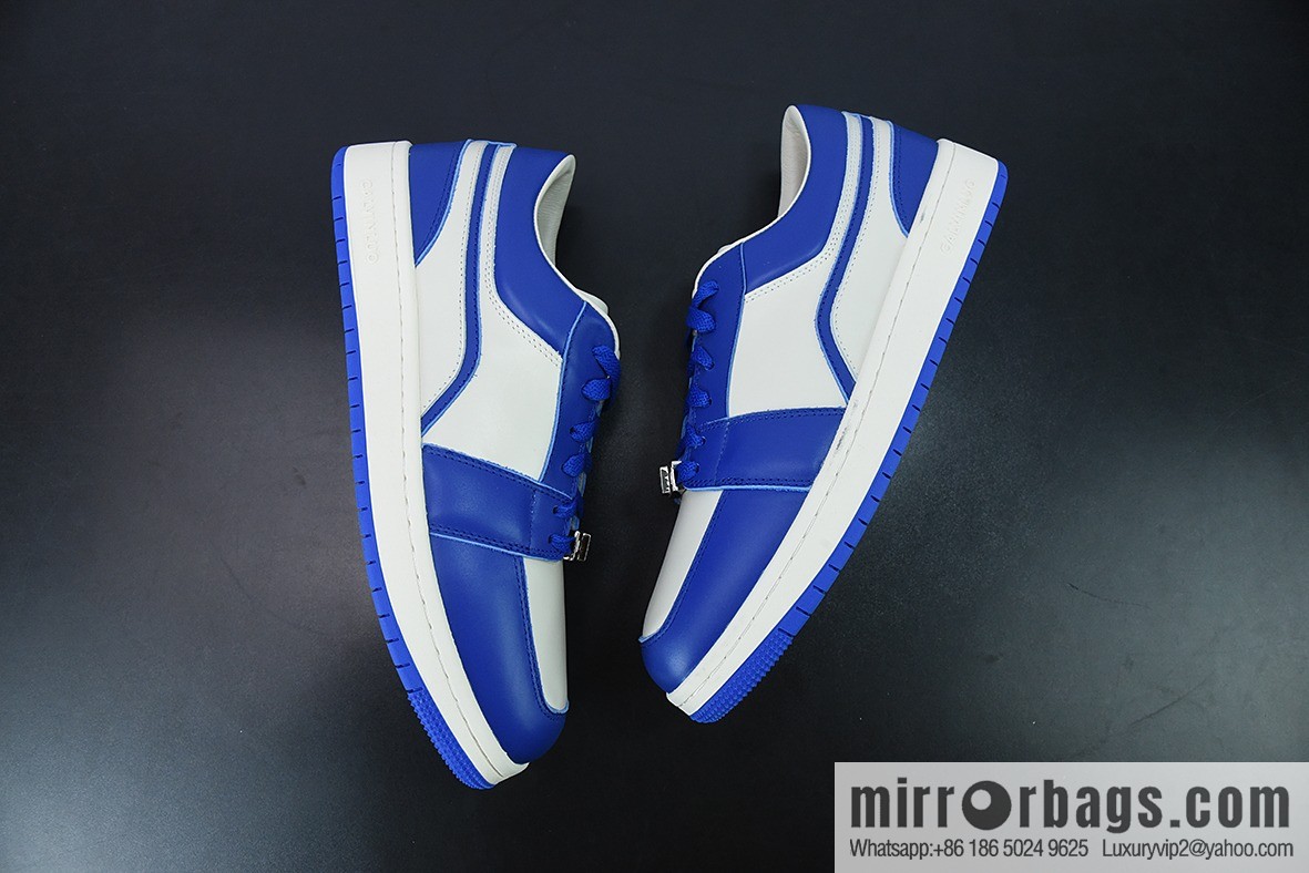 CALVINLUO granular first layer leather upper material #back help inner package soft calfskin low top sneakers