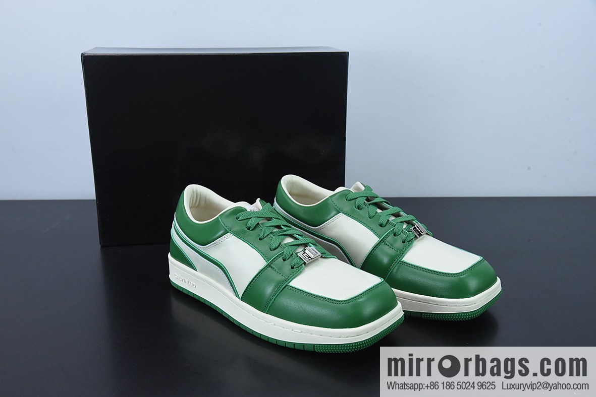 CALVINLUO granular first layer leather upper material #back help inner package soft calfskin low top sneakers