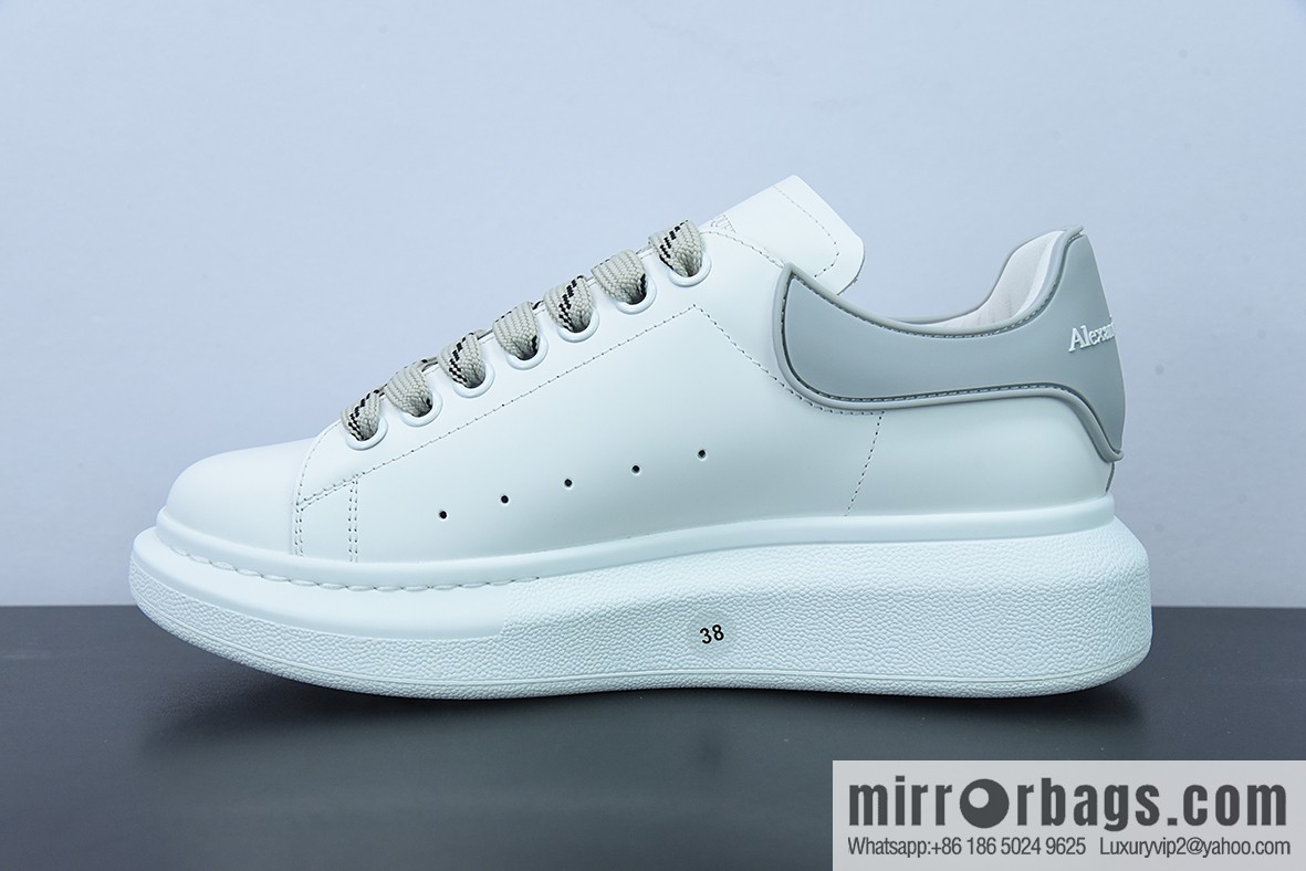 Alexander McQueen/Alexander McQueen, muffin shoes platform heightening white shoes D05G6