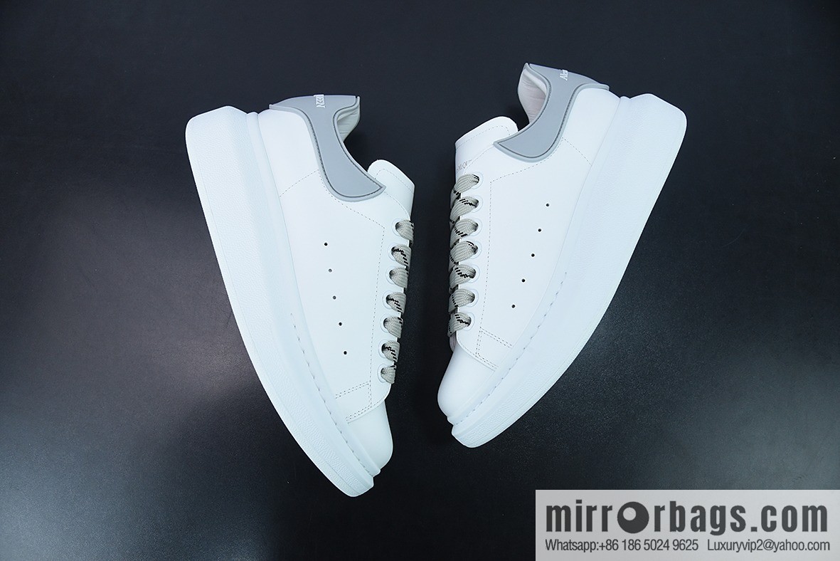 Alexander McQueen/Alexander McQueen, muffin shoes platform heightening white shoes D05G6