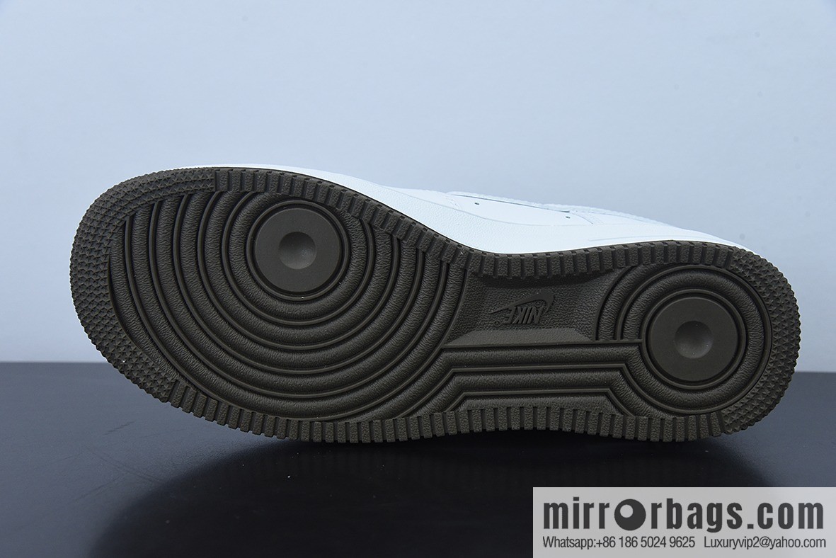 K05L3 Pure Original Air Force 1 Nike Low White Brown, Air Force One Low Help, Item Number: DO5220 162