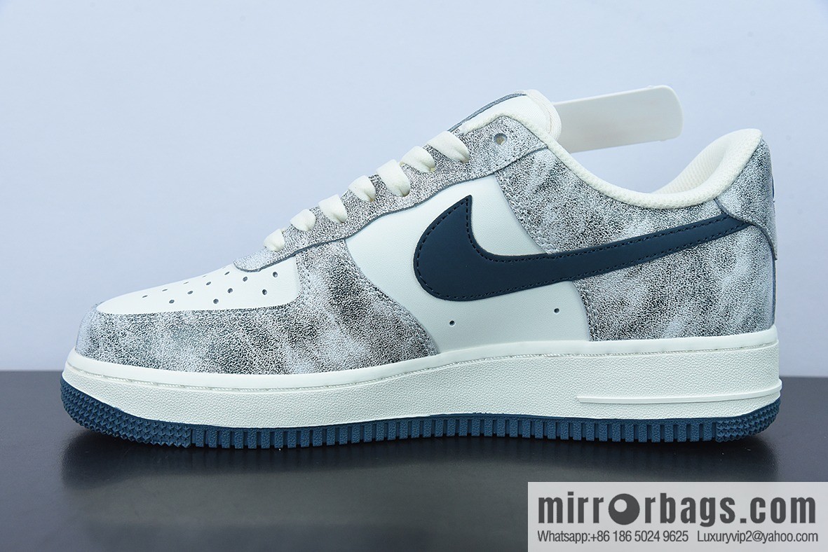 Nike Air Force 1 Low '07 dark blue rock color scheme Air Force One low top, item number: BX5815-535