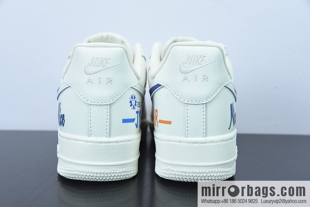 Nike Air Force 1 Low '07 rainbow graffiti, Air Force One low-top casual board shoe item number: CW2288-333