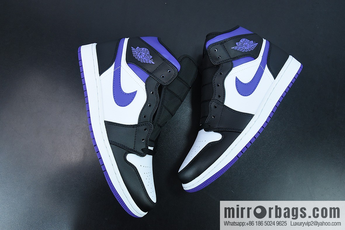 Original NK Air Jordan 1 Mid AJ1 Joe 1 culture basketball shoes, item number: 554724 095
