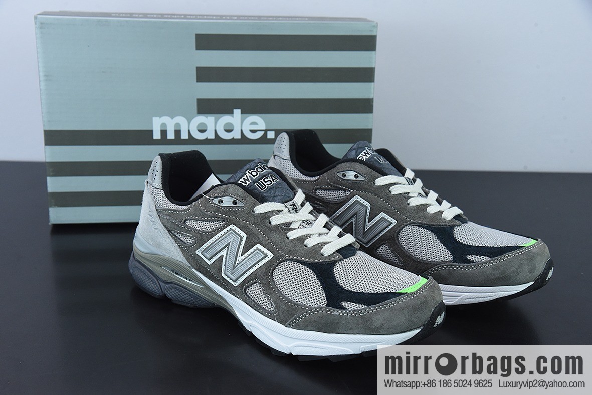 New Balance NB990 series, high-end American Vintage casual running shoes M990MC3