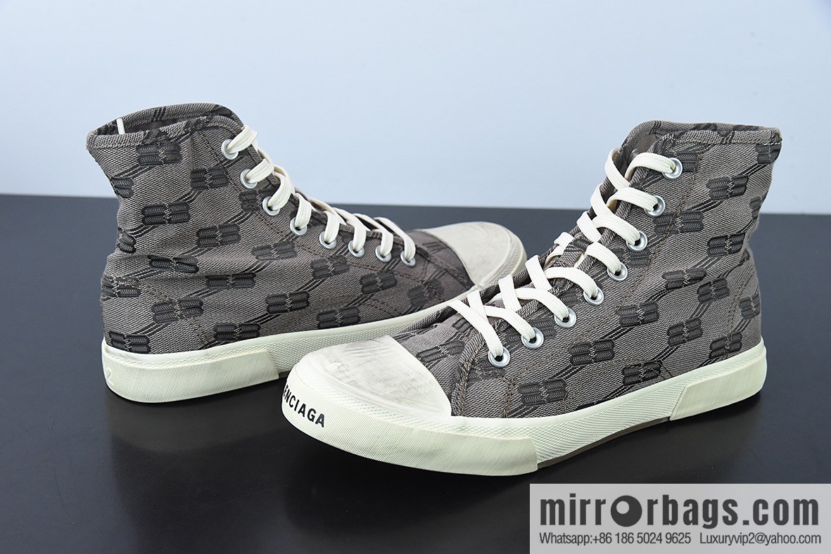 Balenciaga Vulc Destr Balenciaga Vintage old high-top canvas shoes pure original shipment, item number: 688752W1RH50216