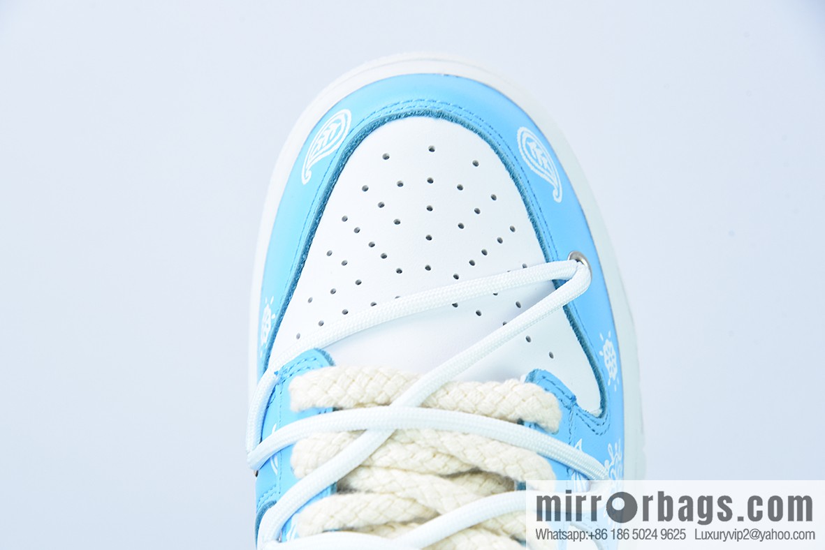 Nk Dunk Low cashew flower strap deconstruction SB buckle broken backboard fashion casual board shoes DD1503-109