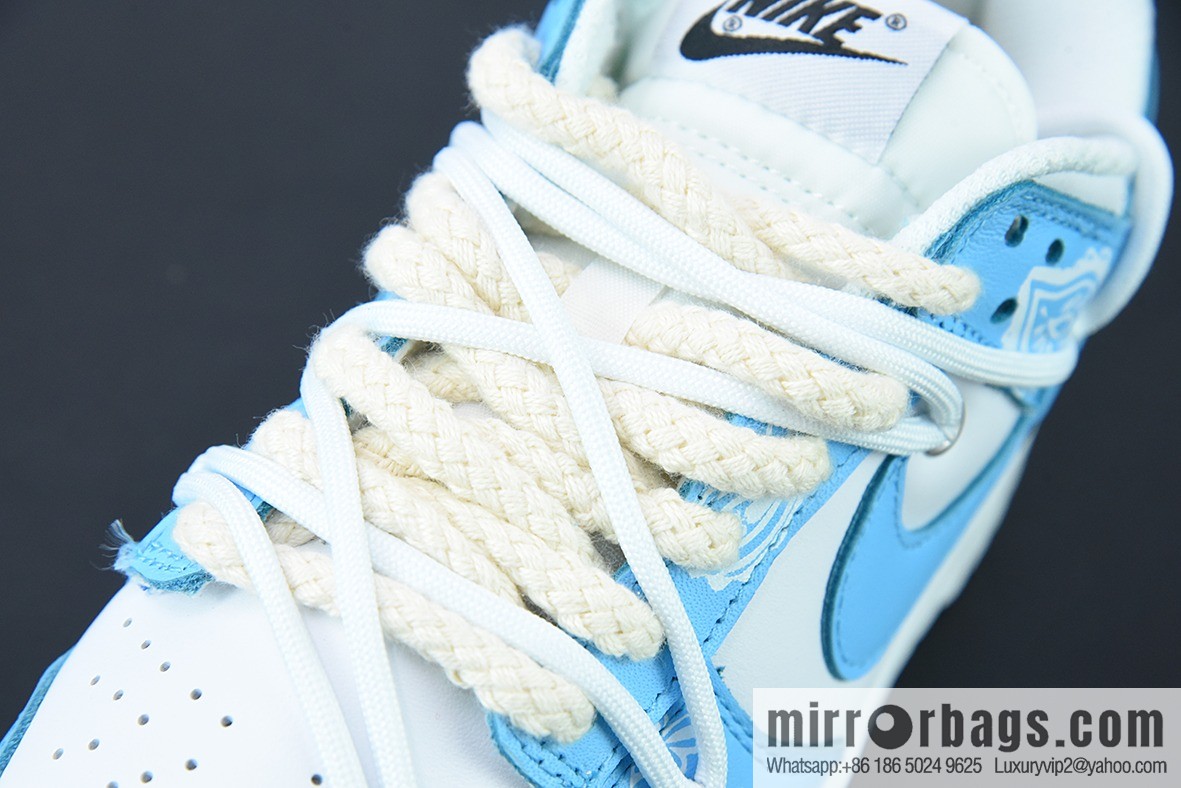 Nk Dunk Low cashew flower strap deconstruction SB buckle broken backboard fashion casual board shoes DD1503-109