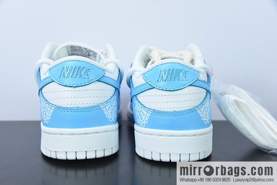 Nk Dunk Low cashew flower strap deconstruction SB buckle broken backboard fashion casual board shoes DD1503-109