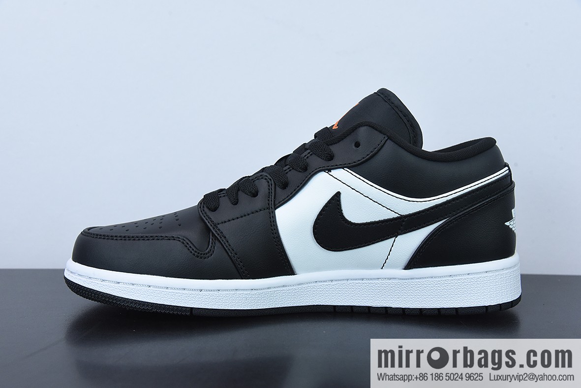 Air Jordan aj1 AJ1 Jordan 1 generation Joe 1 low-top series Air Jordan 1 Low holographic projection, black and white colorful, item number: DR9497-001