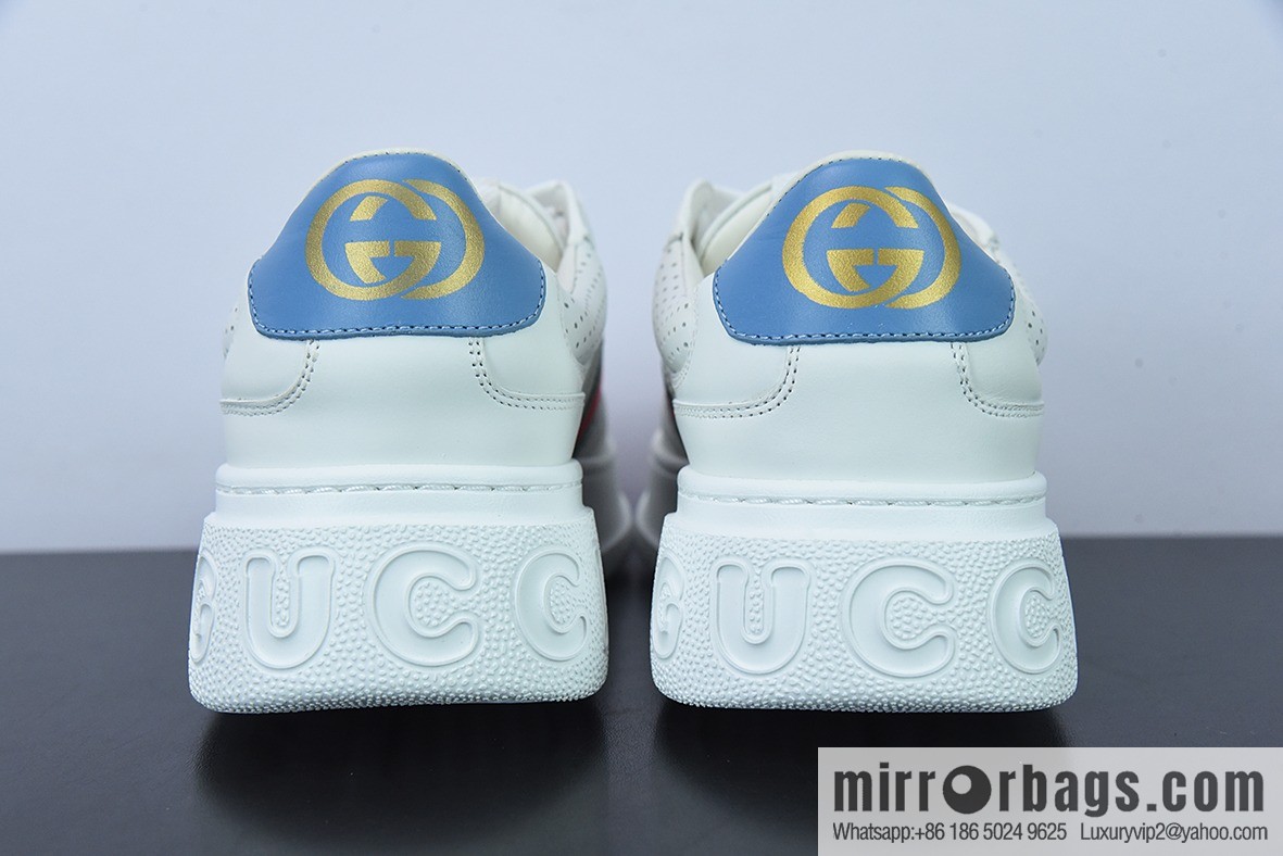 Gucci/Gucci 2022 Chinese New Year, Platform Casual Shoes/Little White Shoes GG Sports and Leisure