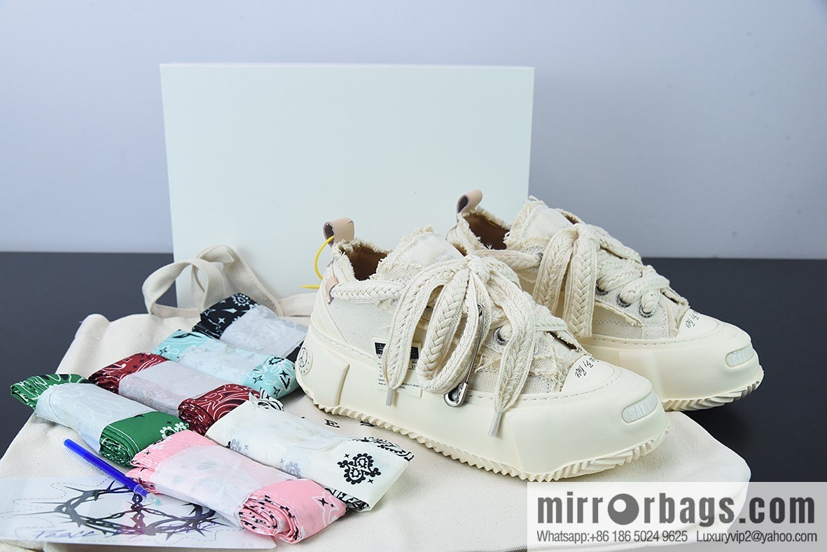 Y03H5 pure original purchasing grade Wu Jianhao XVESSEL G.O.P 2.0 open smile, new casual board shoes/beige black