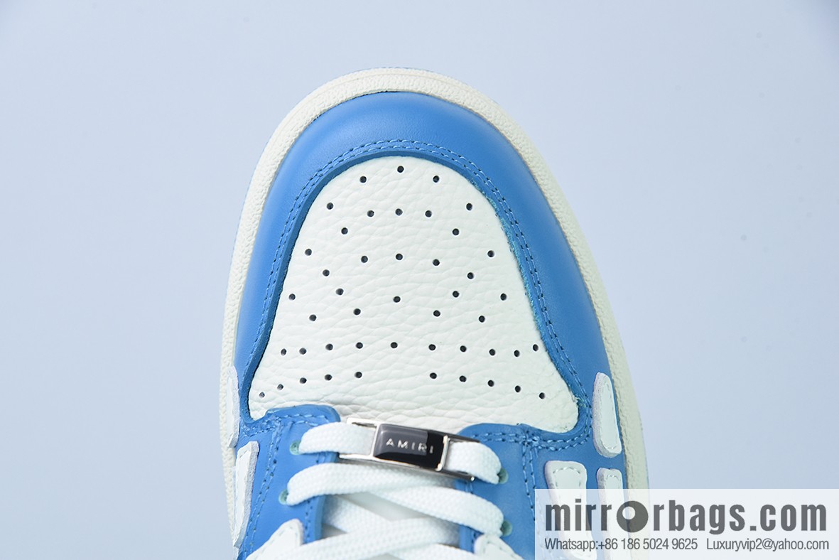 Pure original purchasing version G03H4 AMIRI 21SS SKEL-TOP bone low top