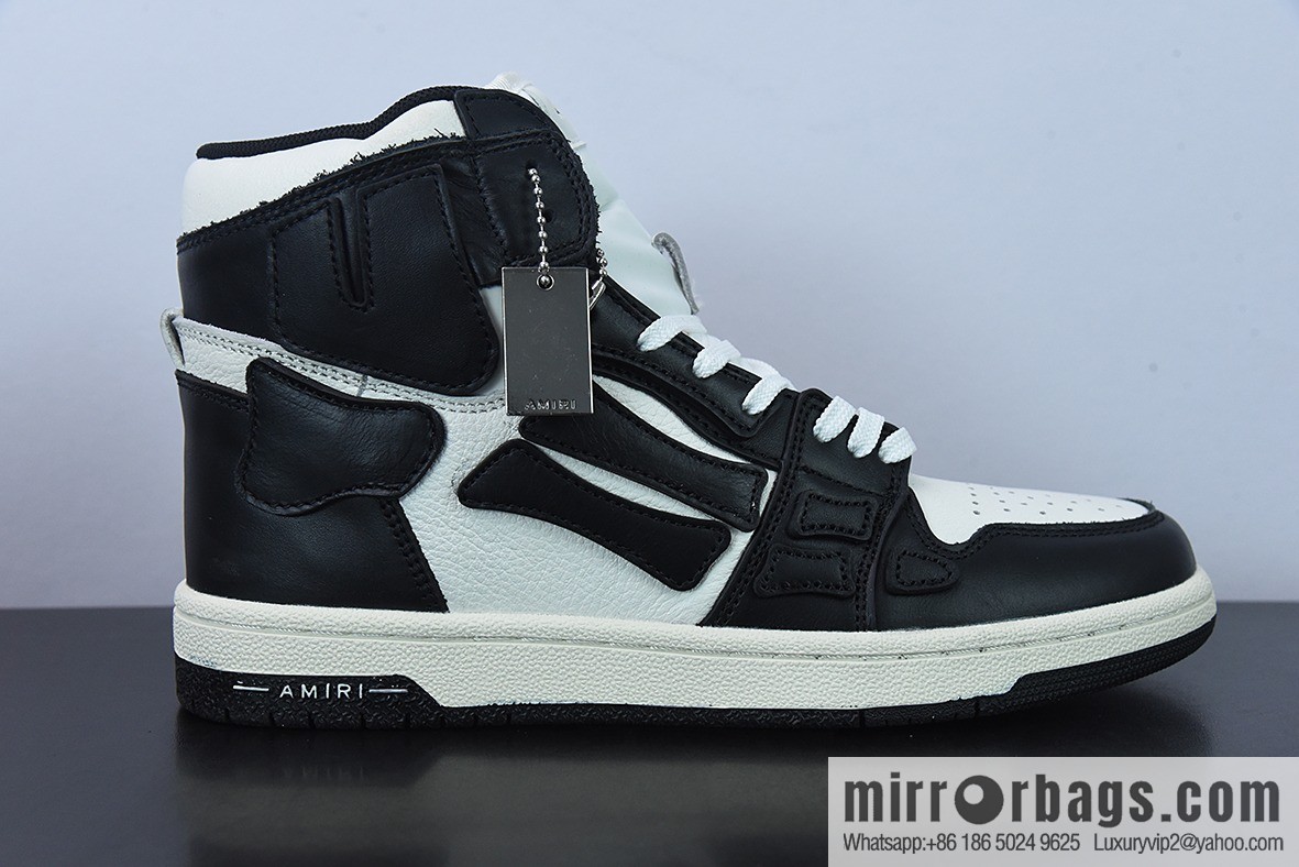 G03H4 AMIRI 21SS SKEL-TOP high top sneakers