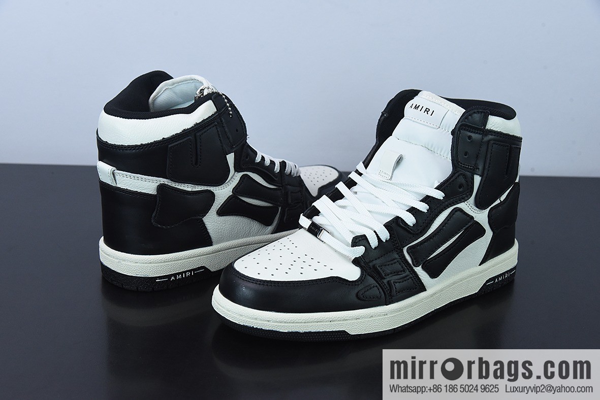 G03H4 AMIRI 21SS SKEL-TOP high top sneakers