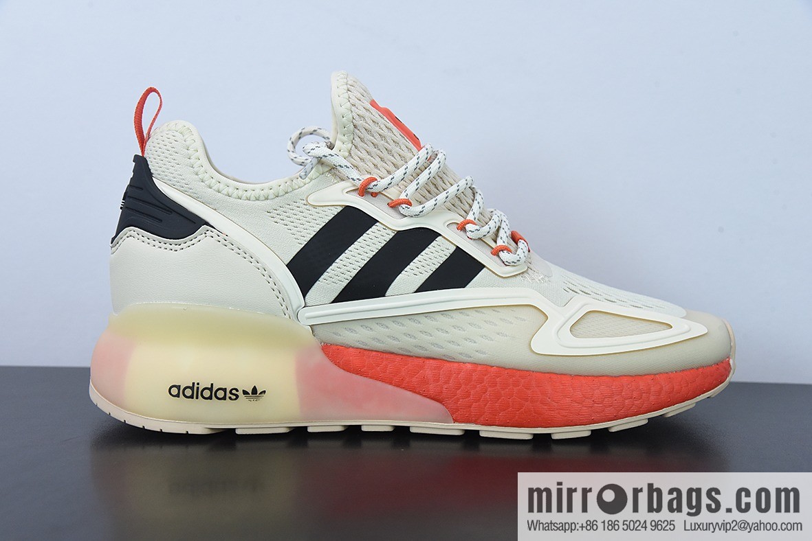 ZX 2K Adidas Originals ZX 2K Boost Adidas Popcorn Vintage Classic sneakers FY2001