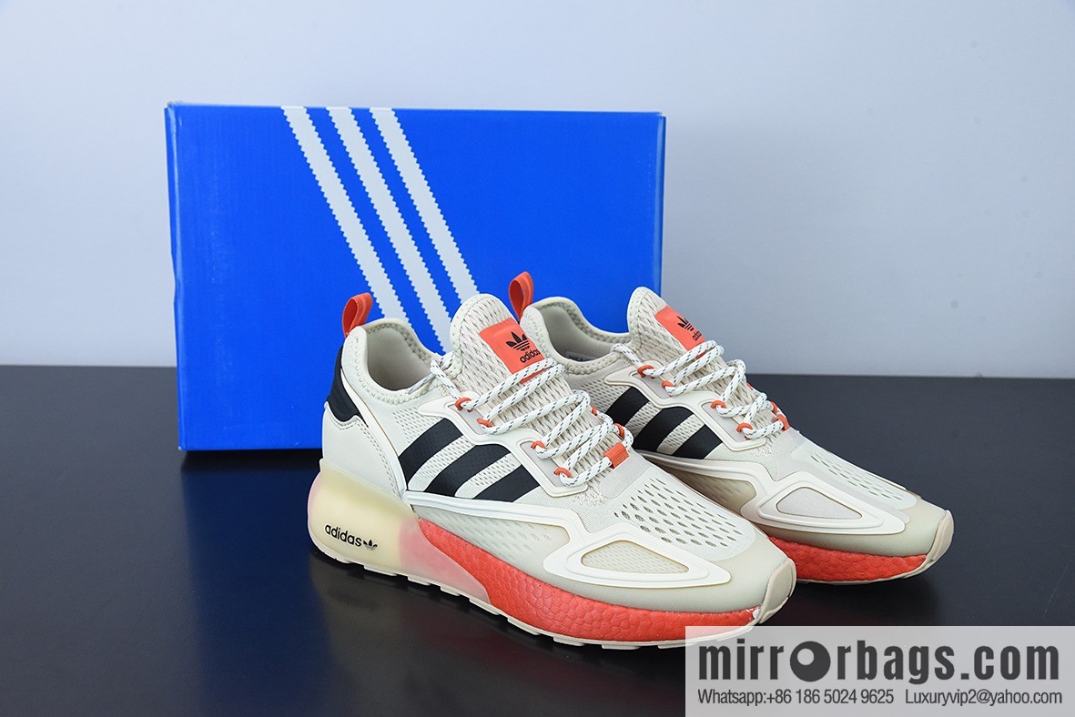 ZX 2K Adidas Originals ZX 2K Boost Adidas Popcorn Vintage Classic sneakers FY2001