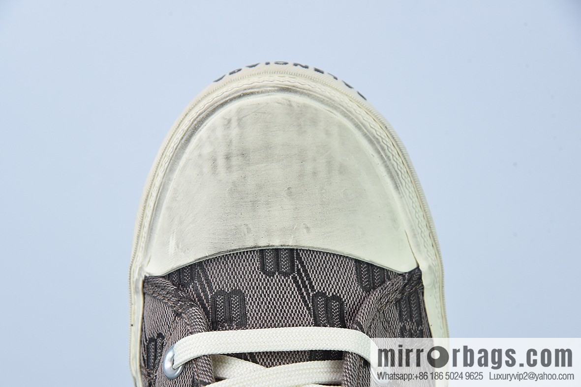 Balenciaga/Balenciaga Balenciaga cloth shoes low top, brown, item number: 688754W6RG20015