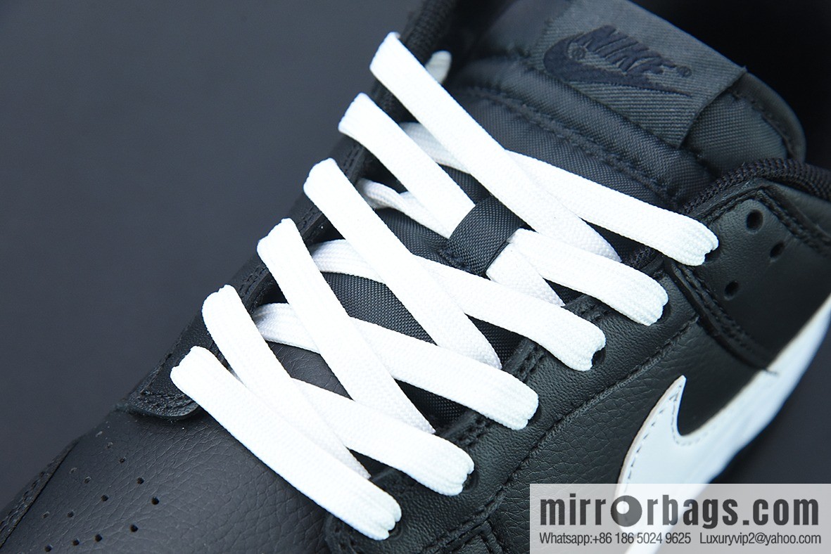 Nike Dunk Low black and white, low-top Vintage casual, board shoes, item number DJ6188-002