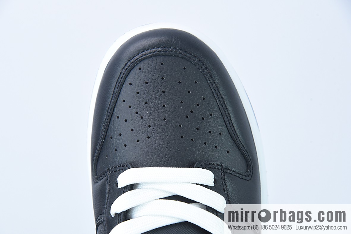 Nike Dunk Low black and white, low-top Vintage casual, board shoes, item number DJ6188-002