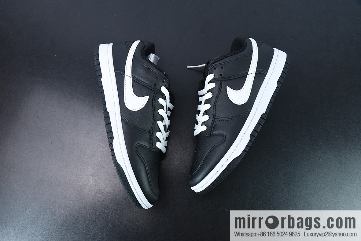 Nike Dunk Low black and white, low-top Vintage casual, board shoes, item number DJ6188-002