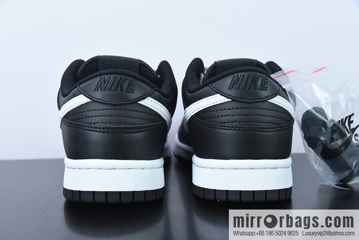 Nike Dunk Low black and white, low-top Vintage casual, board shoes, item number DJ6188-002