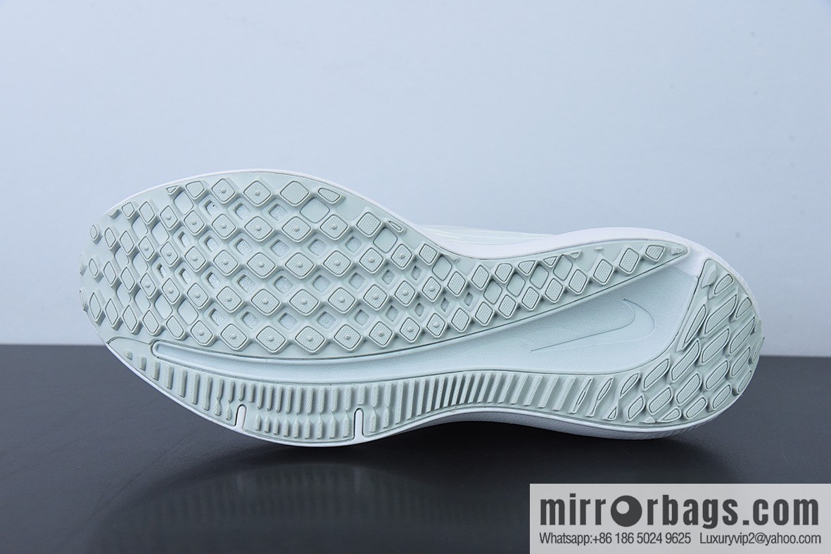W05S3 pure original Nk Air Zoom Winflo 9th generation, black and white mesh transparent air training running shoes, item number: DD8686-100
