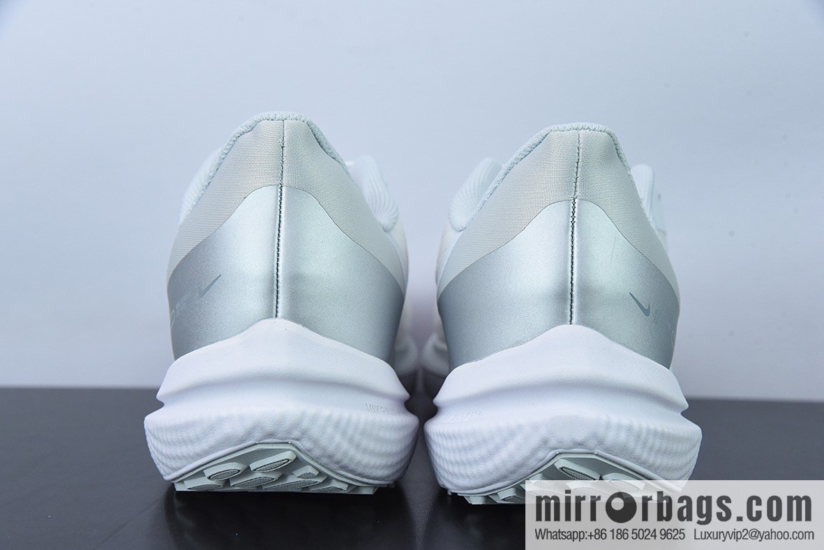 W05S3 pure original Nk Air Zoom Winflo 9th generation, black and white mesh transparent air training running shoes, item number: DD8686-100