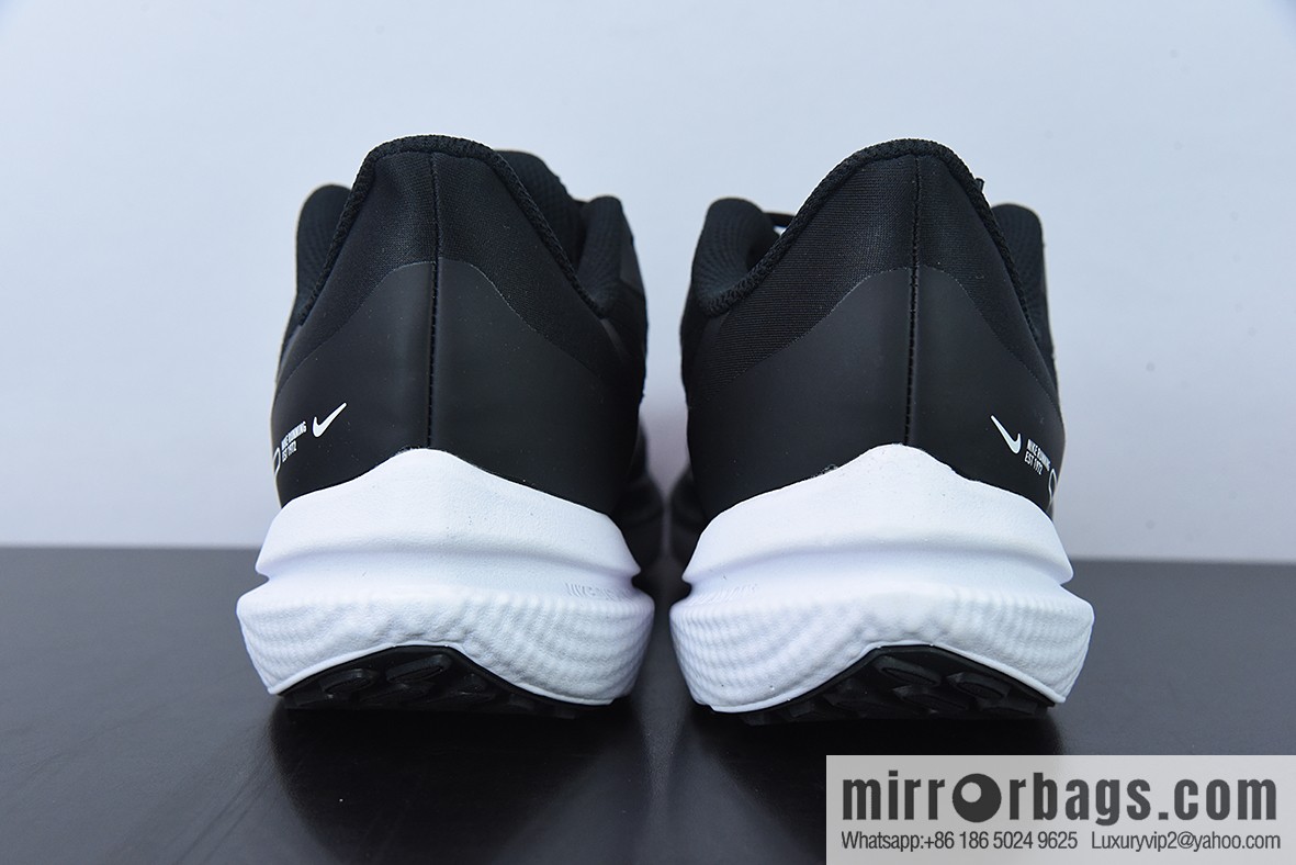 Nk Air Zoom Winflo 9th generation, black and white net through-the-air training running shoes, item number: DD6203-01